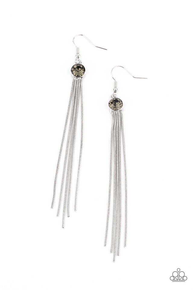 Always In Motion - Silver - Paparazzi Earring Image