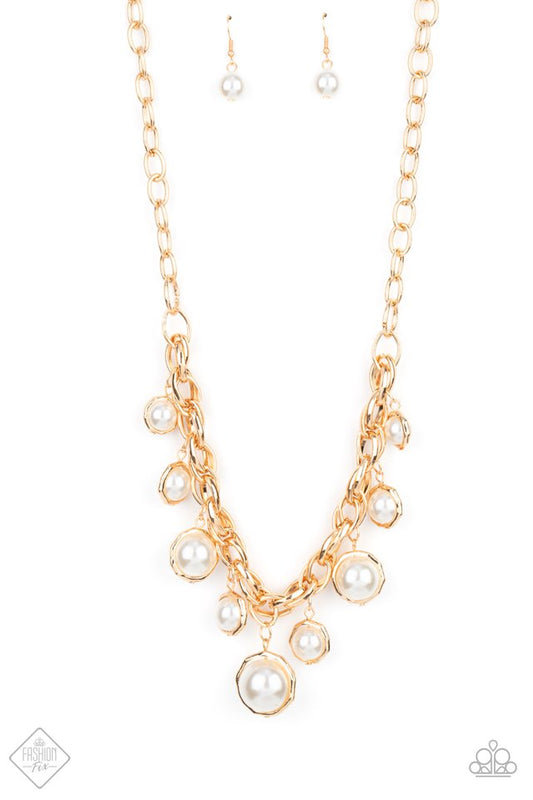 ​Revolving Refinement - Gold - Paparazzi Necklace Image