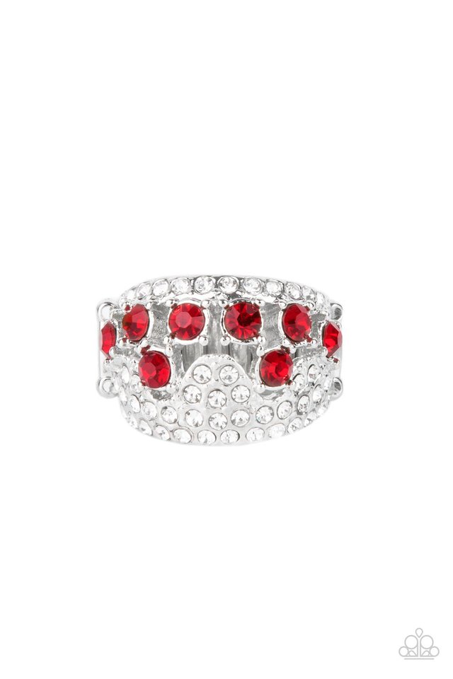 Imperial Incandescence - Red - Paparazzi Ring Image