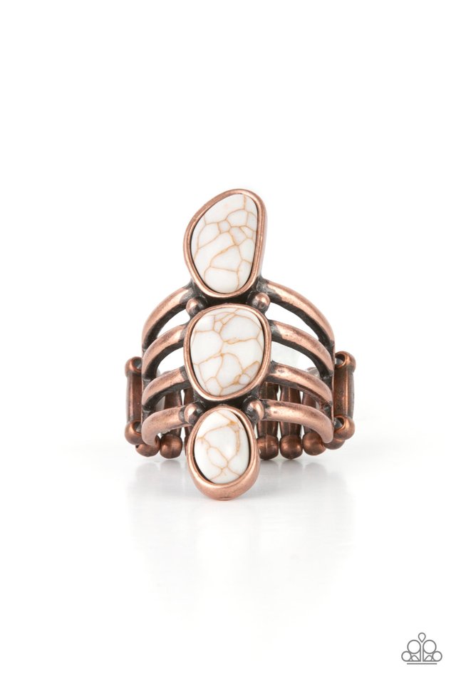 Extra Eco - Copper - Paparazzi Ring Image