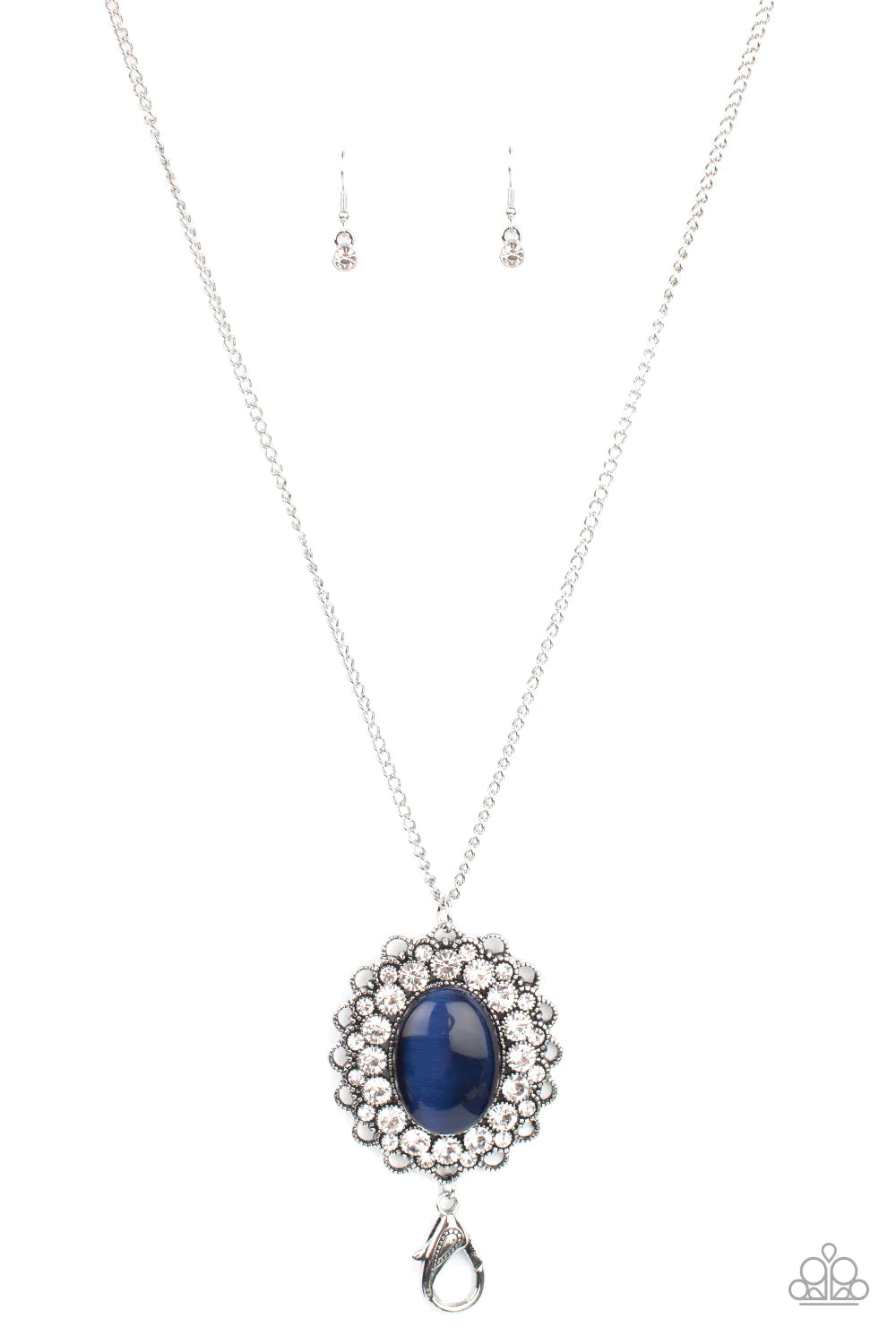 Collar Paparazzi ~ Oh My Medallion - Azul