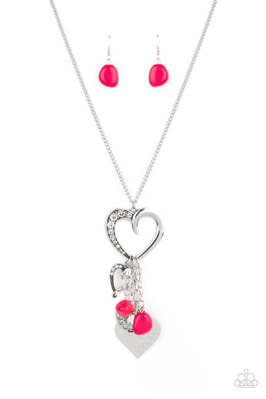 Flirty Fashionista - Pink - Paparazzi Necklace Image