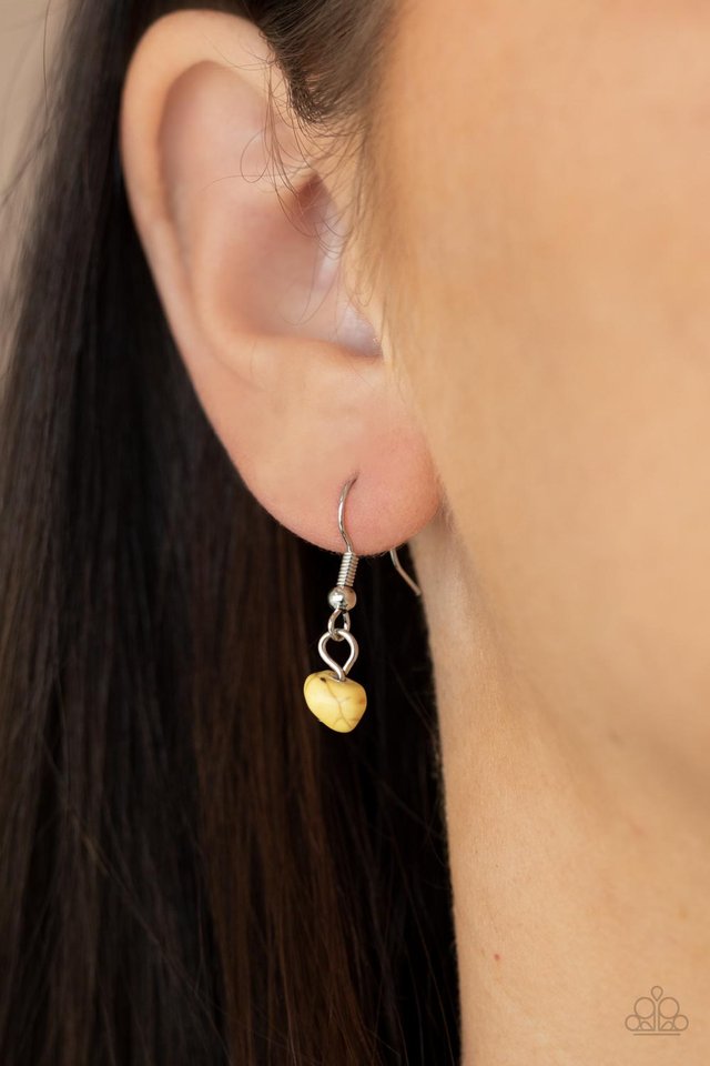 ​Plains Paradise - Yellow - Paparazzi Necklace Image