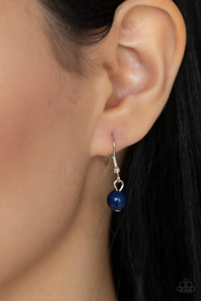 Discovering New Destinations - Blue - Paparazzi Necklace Image