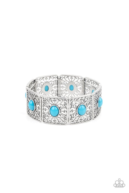 Cakewalk Dancing - Blue - Paparazzi Bracelet Image