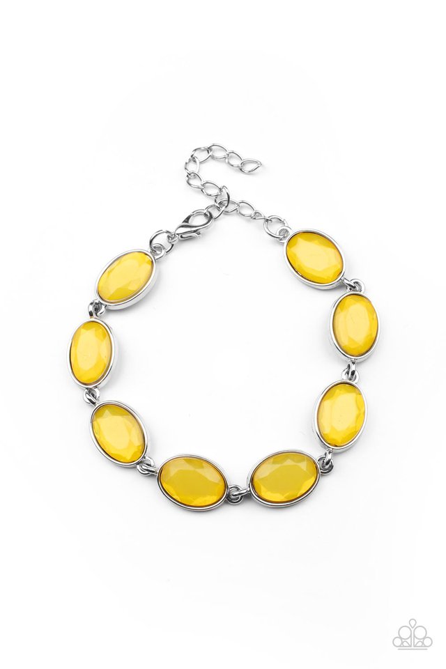 Smooth Move - Yellow - Paparazzi Bracelet Image
