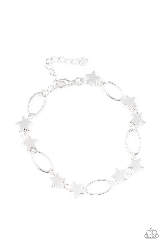 Stars and Sparks - Silver - Paparazzi Bracelet Image