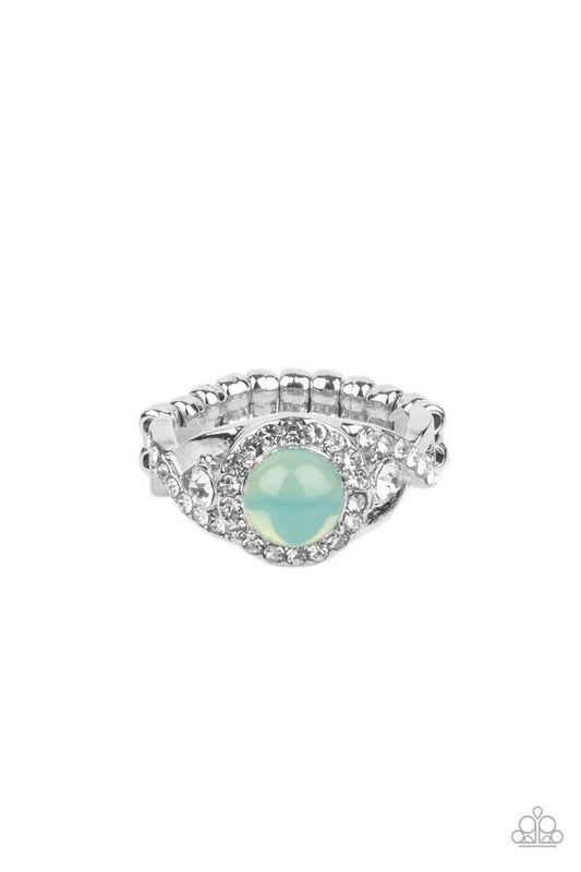 New Age Nirvana - Green - Paparazzi Ring Image