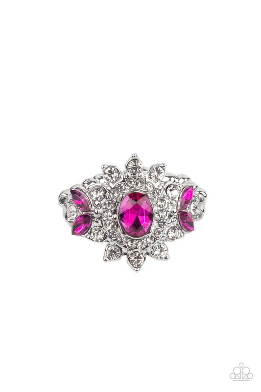 ​The Princess and The FROND - Pink - Paparazzi Ring Image