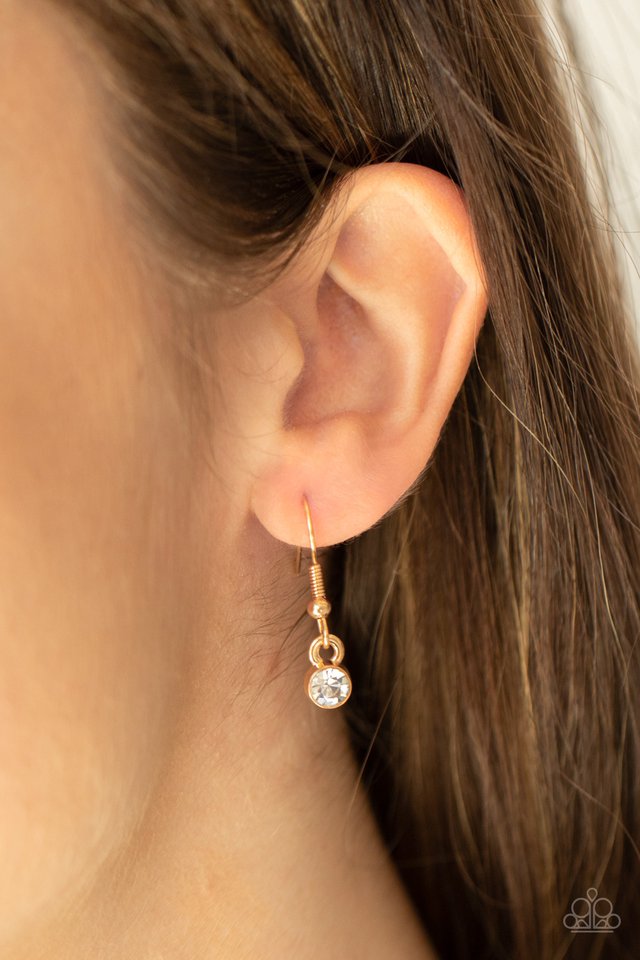 ​Light Up The Sky - Gold - Paparazzi Necklace Image