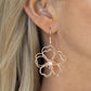 ​Petal Power - Rose Gold - Paparazzi Earring Image