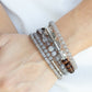 ​Free-Spirited Spiral - Silver - Paparazzi Bracelet Image