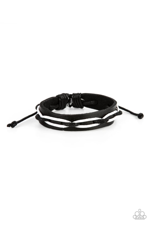 Lucky Locomotion - Black - Paparazzi Bracelet Image