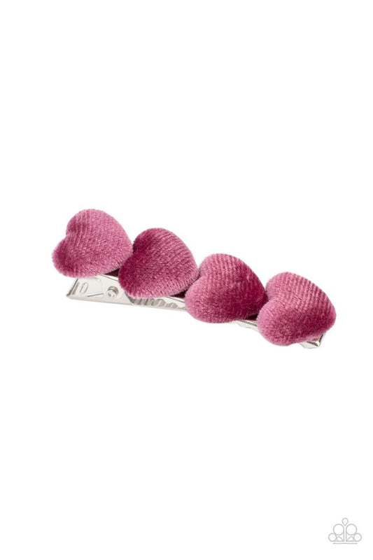 Velvet Valentine - Pink - Paparazzi Hair Accessories Image