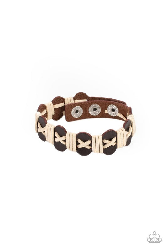 Macho Maverick - Brown - Paparazzi Bracelet Image