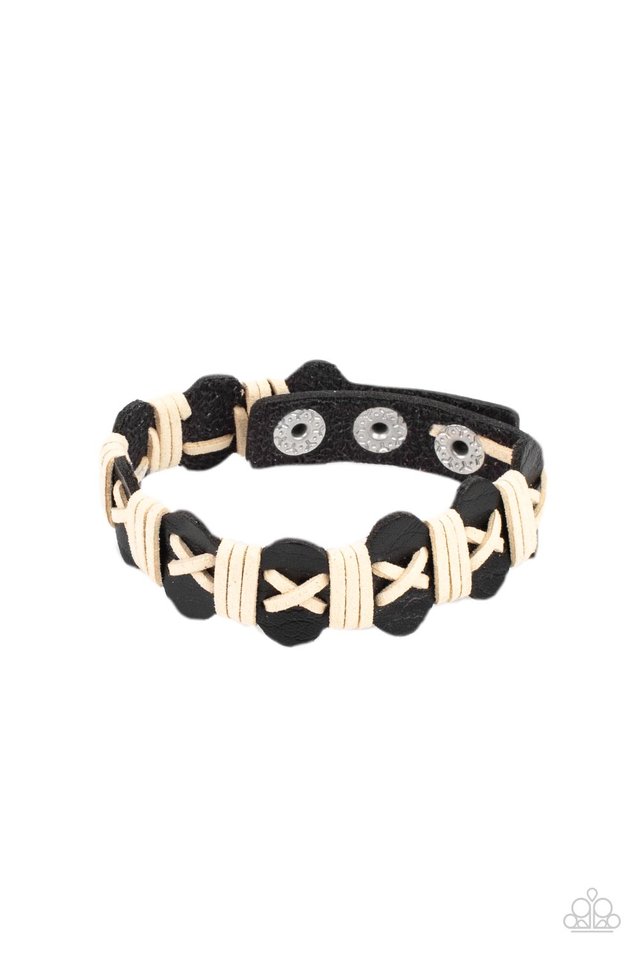 Macho Maverick - Black - Paparazzi Bracelet Image