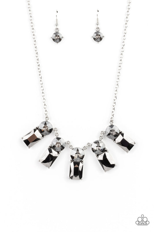 Collar Paparazzi ~ Celestial Royal - Plata