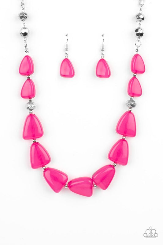 Tenaciously Tangy - Pink - Paparazzi Necklace Image