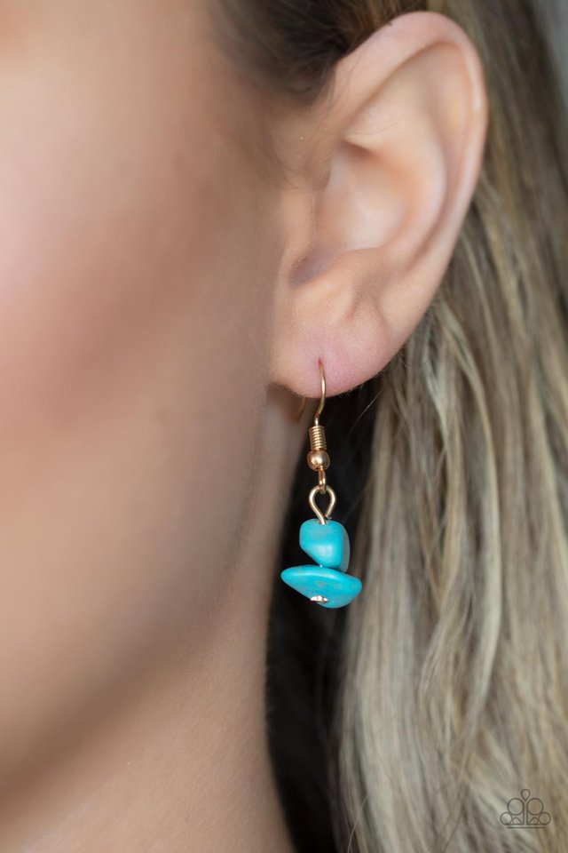 ​Artisanal Abundance - Gold - Paparazzi Necklace Image