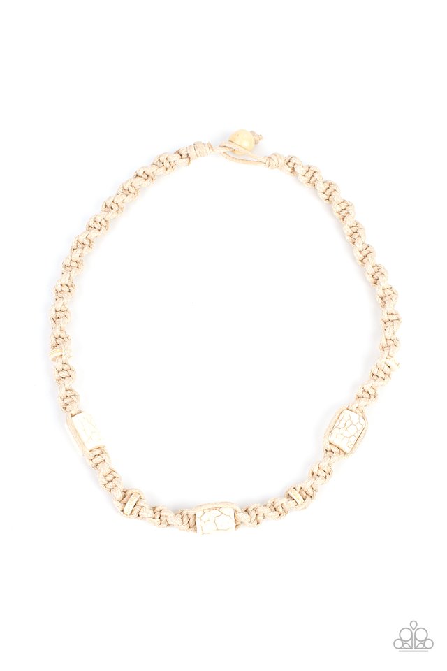 Explorer Exclusive - White - Paparazzi Necklace Image