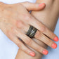 Tenacious Texture - Brass - Paparazzi Ring Image