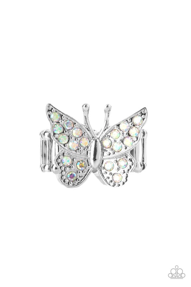 Bona Fide Butterfly - Multi - Paparazzi Ring Image