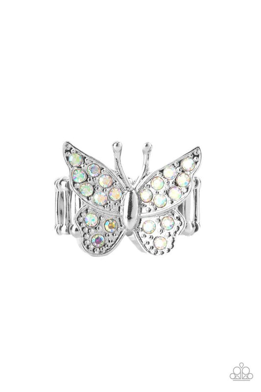 ​Bona Fide Butterfly - Multi - Paparazzi Ring Image