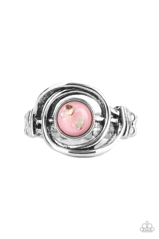 Celestial Karma - Pink - Paparazzi Ring Image