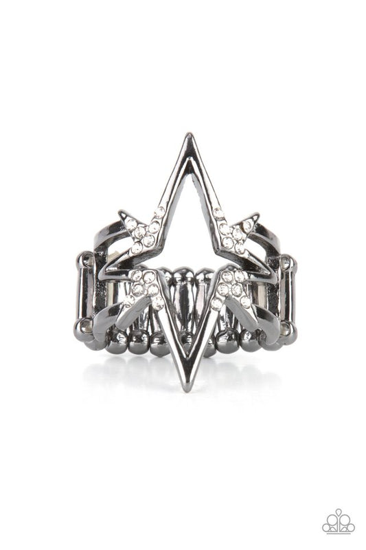 Extra Electrifying - Black - Paparazzi Ring Image