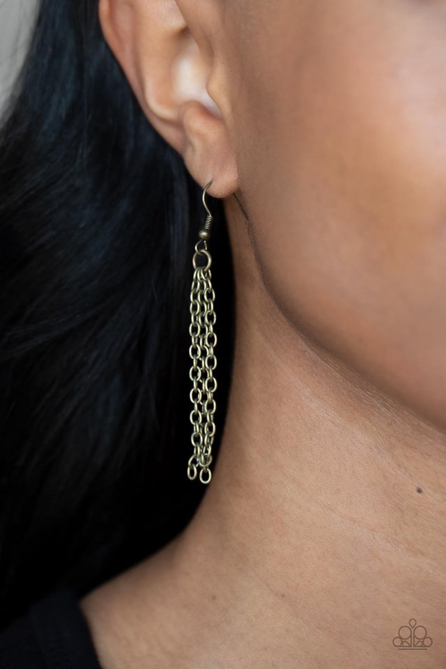 Artisan Abode - Brass - Paparazzi Necklace Image