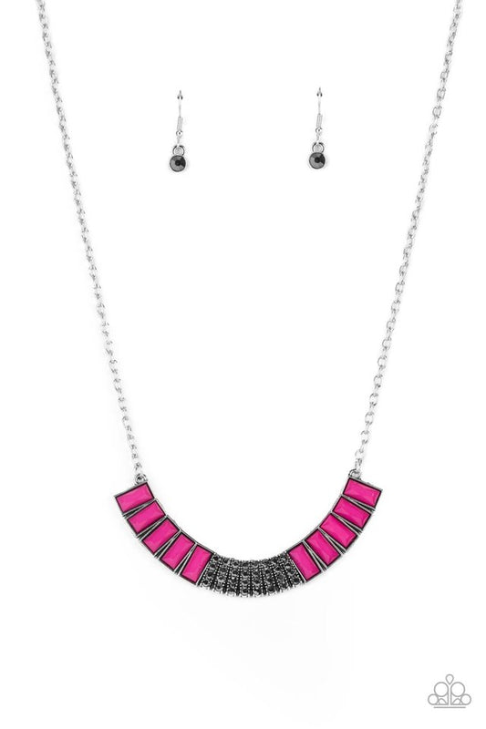 Coup de MANE - Pink - Paparazzi Necklace Image