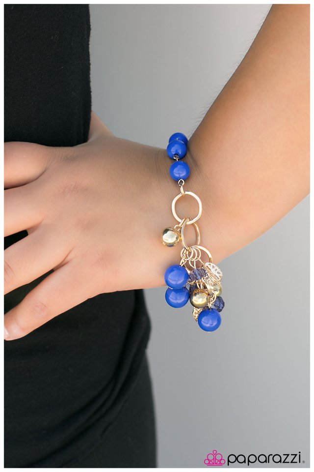 Paparazzi Bracelet ~ What A Charmer - Blue