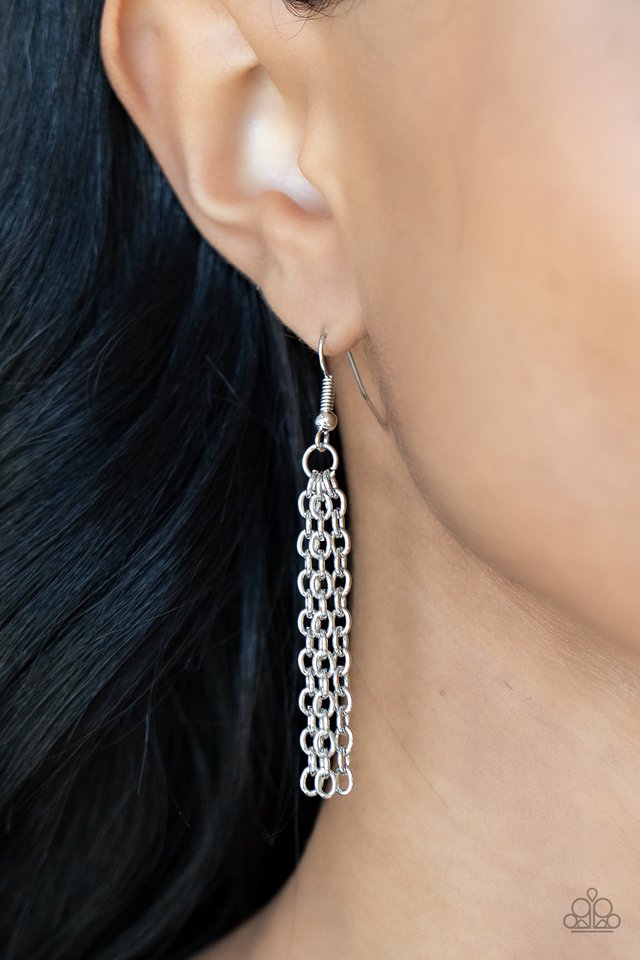 ​A WOODWORK In Progress - Orange - Paparazzi Necklace Image