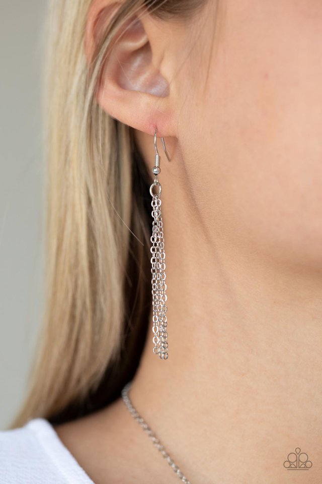 Prismatically Polished - Black - Paparazzi Necklace Image