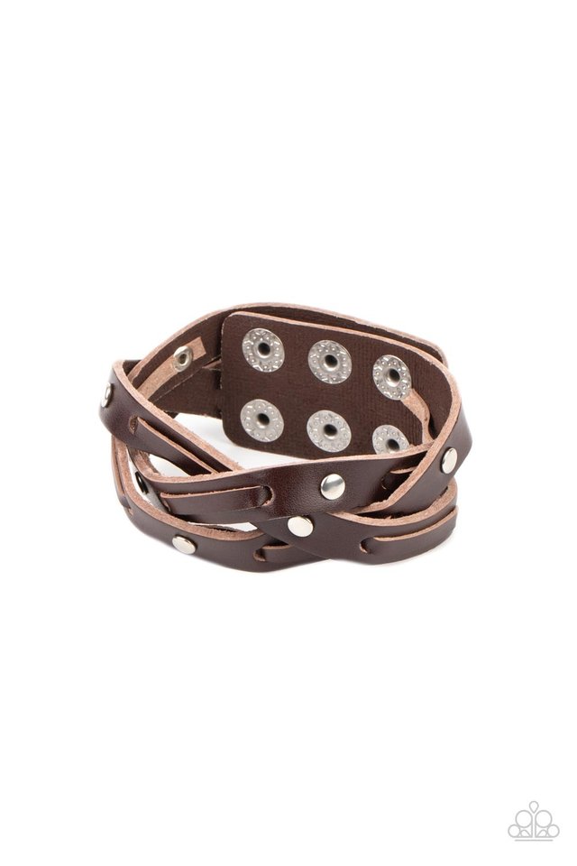 Paparazzi Bracelet ~ Rugged Roundup - Brown – Paparazzi Jewelry