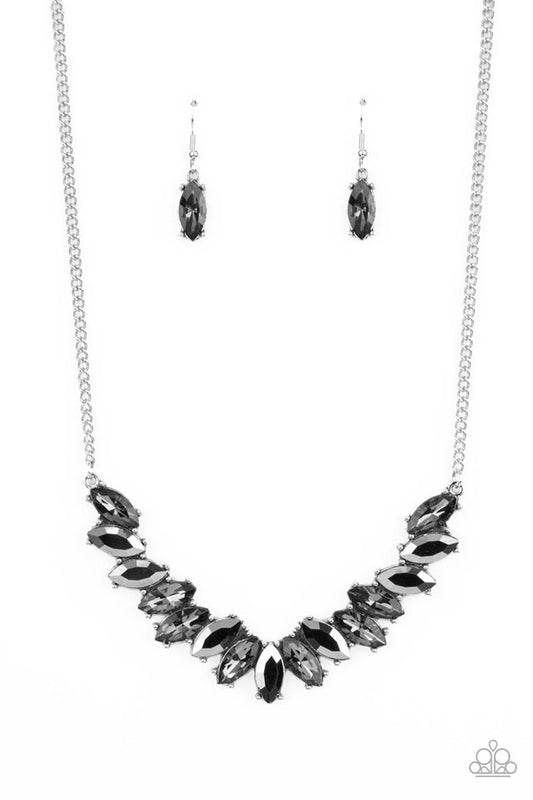 Galaxy Game-Changer - Silver - Paparazzi Necklace Image