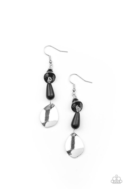 Artfully Artisan - Black - Paparazzi Earring Image