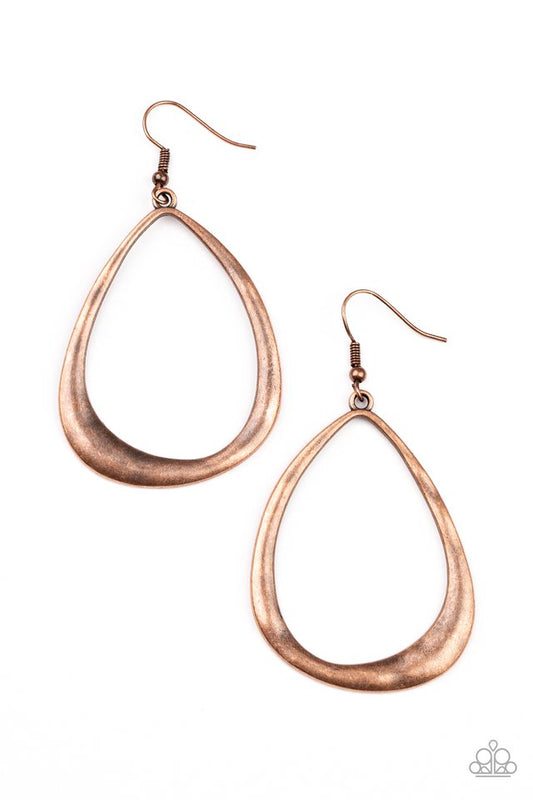 ​ARTISAN Gallery - Copper - Paparazzi Earring Image