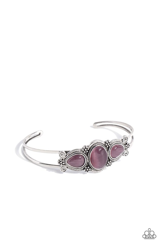 Greenhouse Glamour - Purple - Paparazzi Bracelet Image