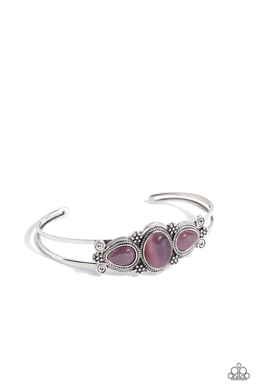 Greenhouse Glamour - Purple - Paparazzi Bracelet Image