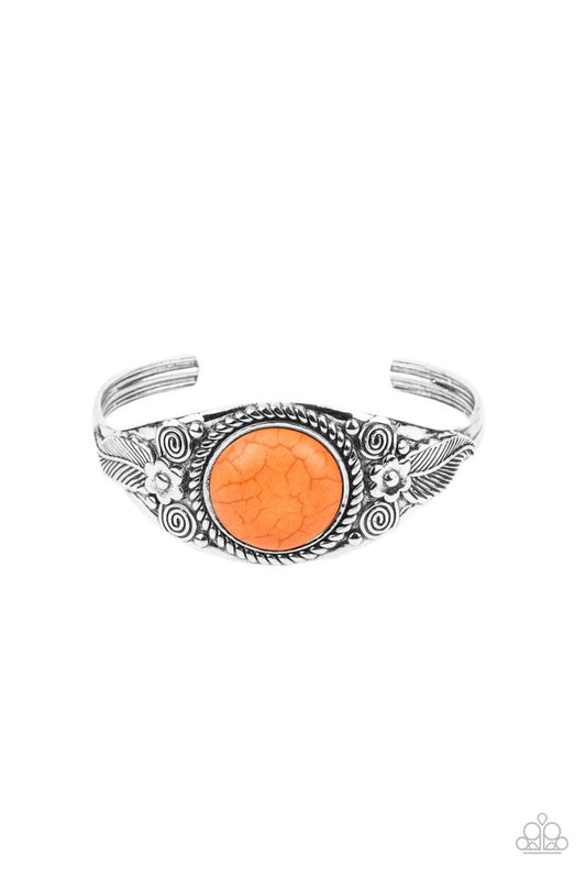 Whimsically Winslow - Orange - Paparazzi Bracelet Image