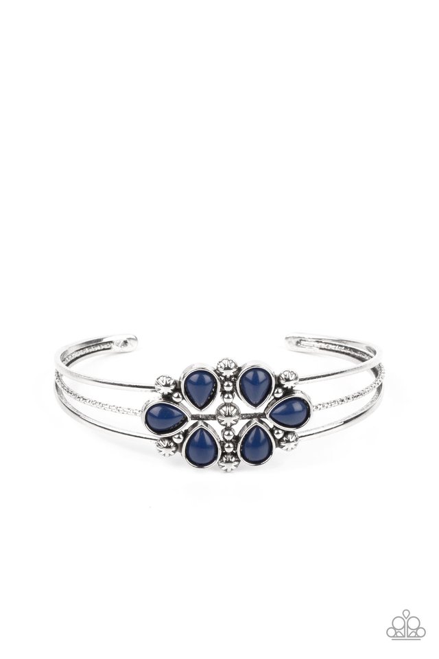 ​Taj Mahal Meadow - Blue - Paparazzi Bracelet Image