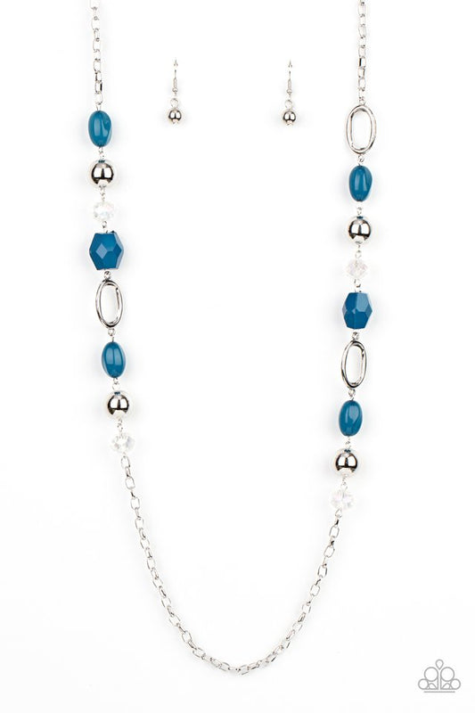 Vivid Variety - Blue - Paparazzi Necklace Image