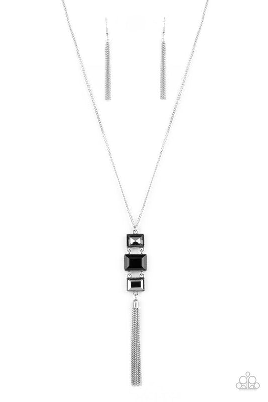 Uptown Totem - Black - Paparazzi Necklace Image