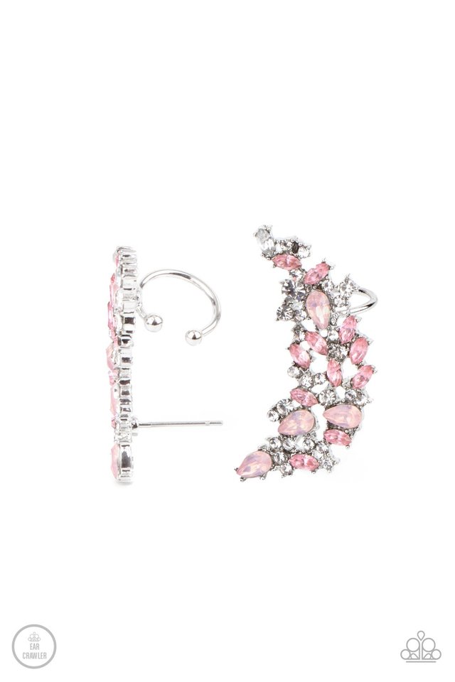 Prismatically Panoramic - Pink - Paparazzi Earring Image