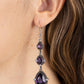 Prague Princess - Purple - Paparazzi Earring Image