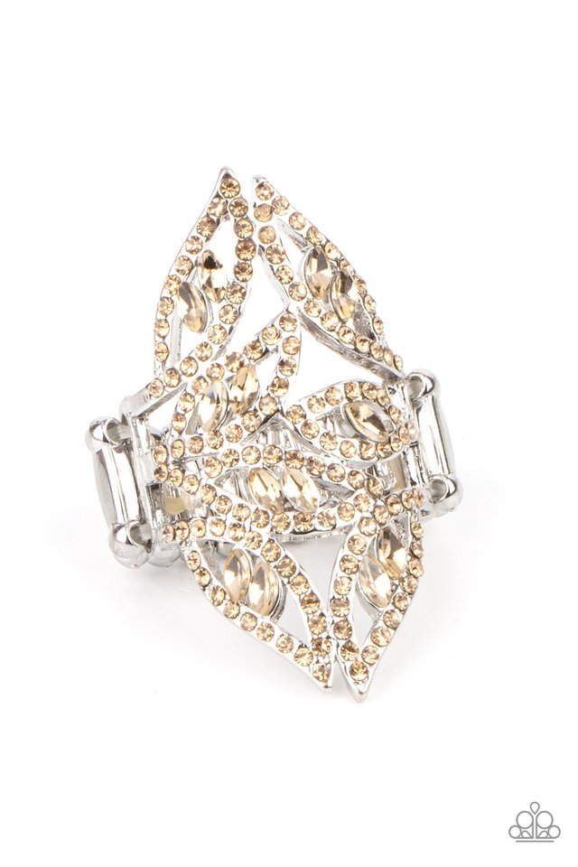 Fiery Foliage - Brown - Paparazzi Ring Image