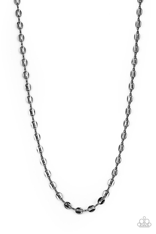 Come Out Swinging - Black - Paparazzi Necklace Image