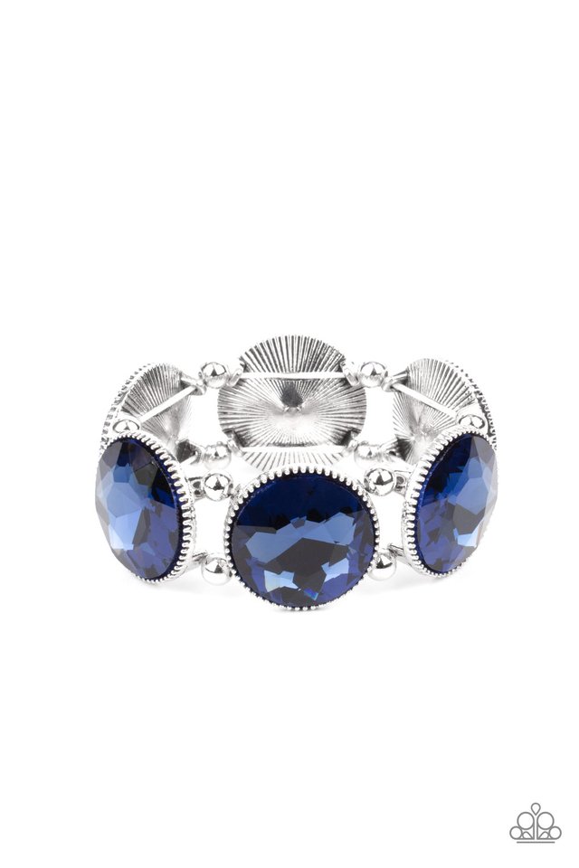 ​Powerhouse Hustle - Blue - Paparazzi Bracelet Image