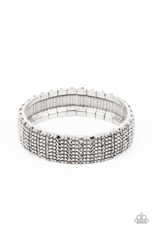 The GRIT Factor - Silver - Paparazzi Bracelet Image